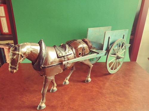 Raro carro trainato - , cavalli