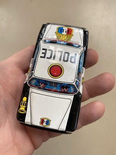 Auto polizia latta - polizia, made