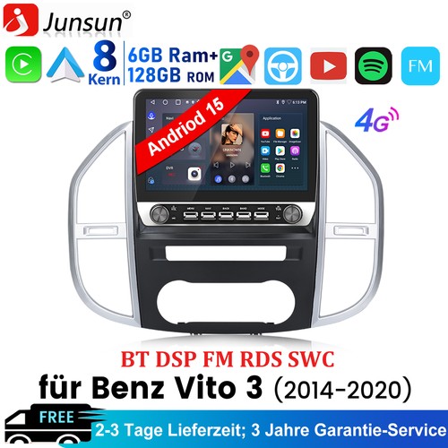 128gb per benz vito w447 - 6+128gb,